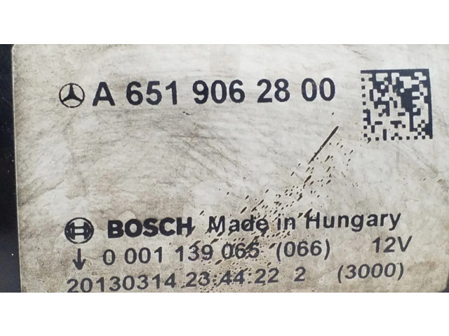 Стартер 0001139065, A6519062800 Infiniti Q50