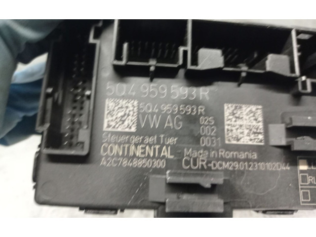 Блок комфорта 5Q4959593R   Skoda Octavia Mk4   