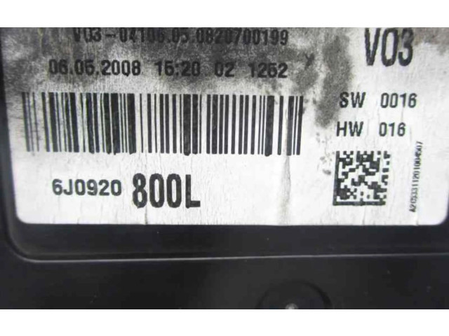 Přístrojová deska  Seat Ibiza IV (6J,6P) 2008 6J0920800L  