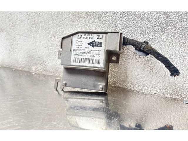 Блок подушек безопасности 13158712, ZJT0022731X   Opel Meriva A
