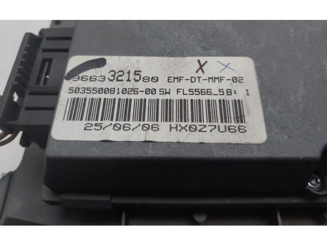 Дисплей 9663321580 Citroen Berlingo