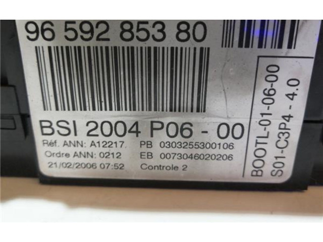 Блок управления 9659285380, 9659285380   Citroen C2