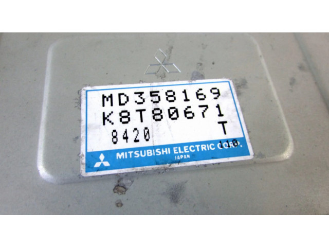 Блок управления двигателя MD358169, K8T80671 Mitsubishi L400, Space Gear