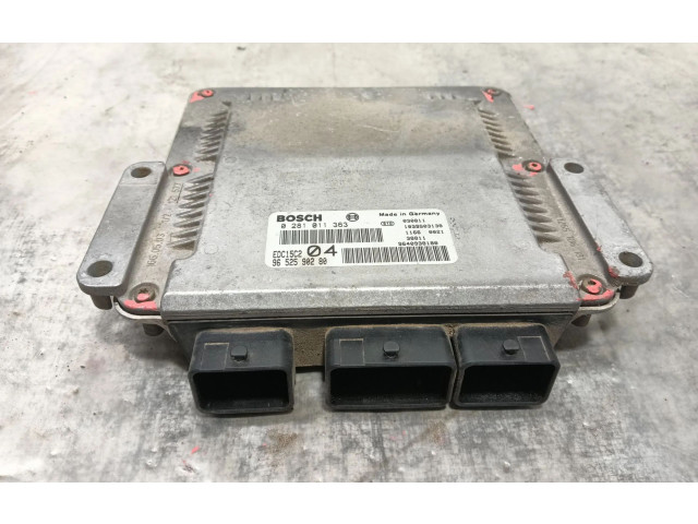 Блок управления двигателя 9652590280, 0281011363   Lancia Phedra