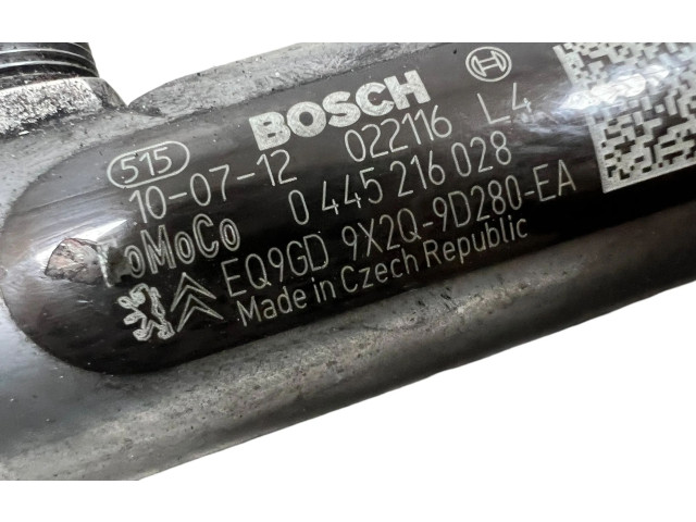 Топливная рампа 9X2Q9D280EA, 0445216028 Jaguar XF X250 для двигателя 306DT