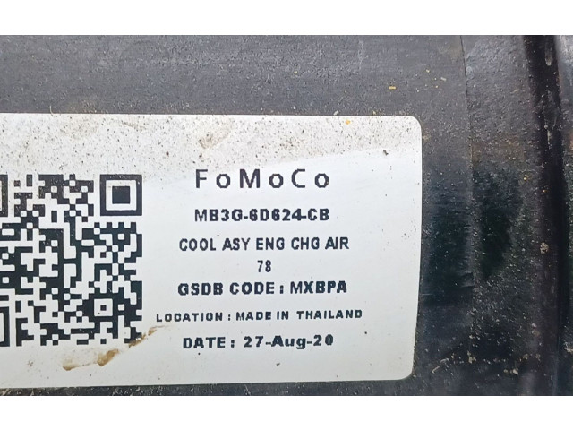 Интеркулер  MB3G6D624CB   Ford Ranger 