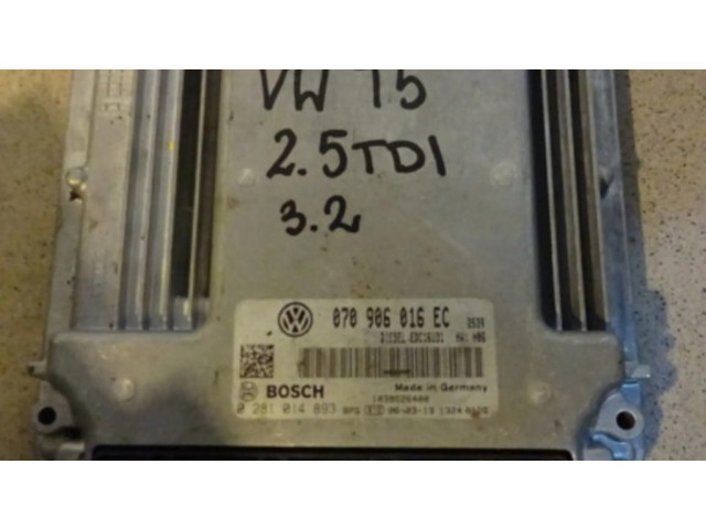 Řídící jednotka 070906016EC Volkswagen Transporter - Caravelle T5 2003