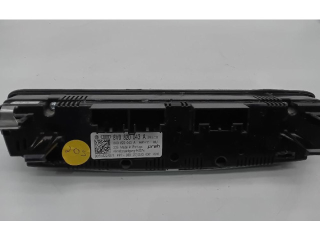 Блок управления климат-контролем 8V0820043A   Audi A3 S3 A3 Sportback 8P