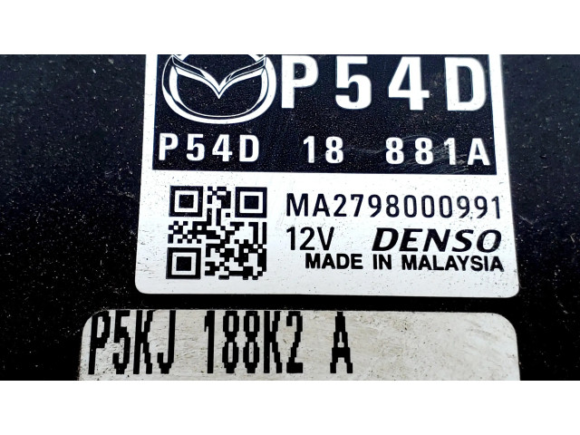 Řídící jednotka P54D18881A, P54D Mazda 2 2017