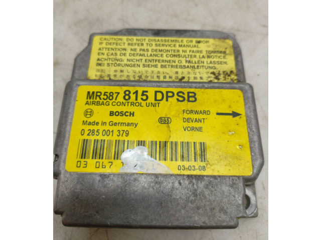 Блок подушек безопасности 0285001379, MR587815   Mitsubishi Space Star