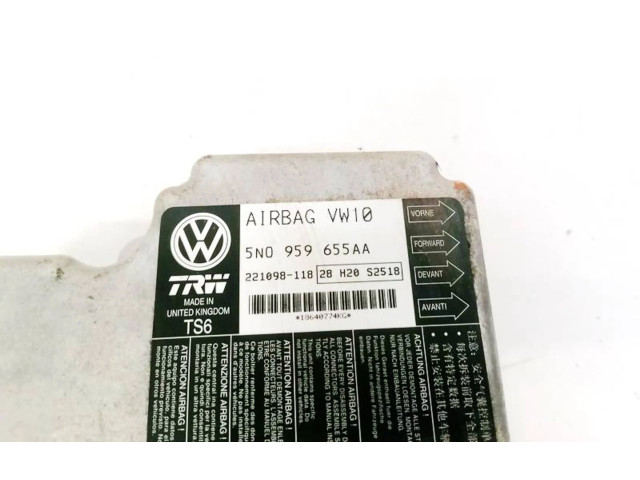 Блок подушек безопасности 5N0959655AA, 221098118 Volkswagen PASSAT B7