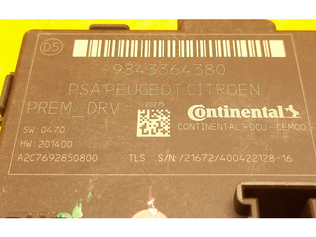 Блок управления 9643364380, 9643364380   Citroen DS4