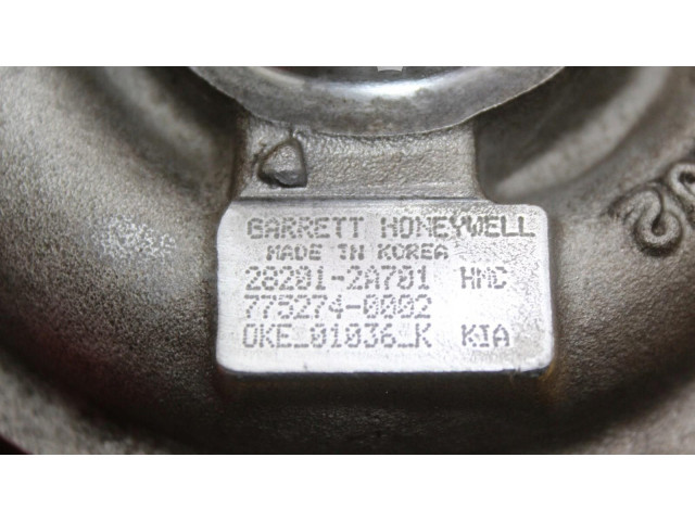  Турбина KIA Ceed  282012A701         