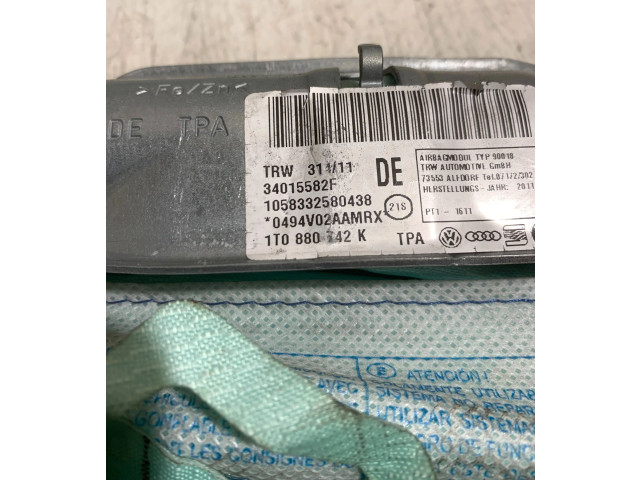 Боковая подушка безопасности 1T0880742K   Volkswagen Touran II