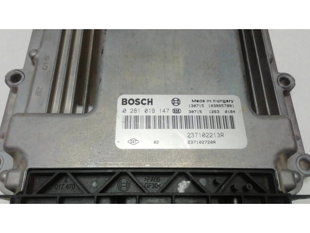 Řídící jednotka 237102213 Dacia Dokker 2013