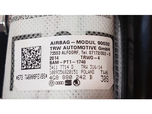 Подушка безопасности в сиденье 4G8880242B, 34117714D   Audi A6 Allroad C7
