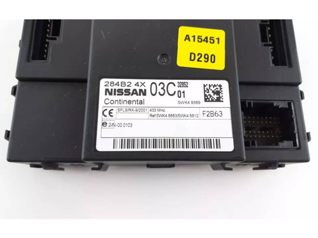 Блок комфорта 284B24X03C, 5WK48883   Nissan Navara