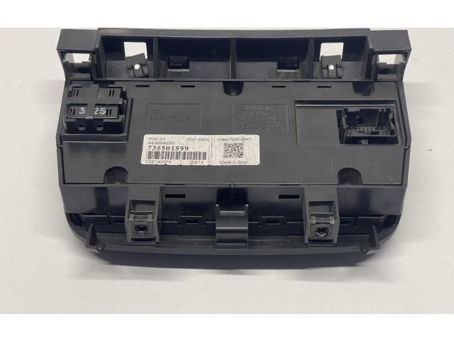 Блок управления климат-контролем 735501599, 735501599   Fiat Punto Evo