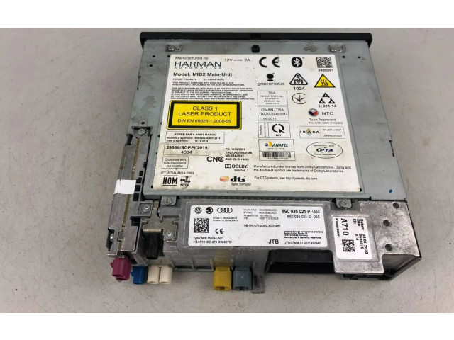 Радио/ проигрыватель CD/DVD / навигация 8S0035021P Audi TT TTS RS Mk3 8S