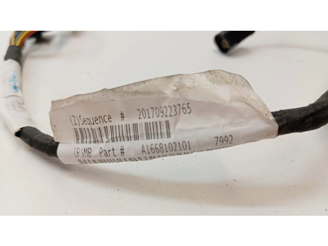 Zpětné zrcátko levé Mercedes-Benz GLE (W166 - C292) 2018 A1668102101