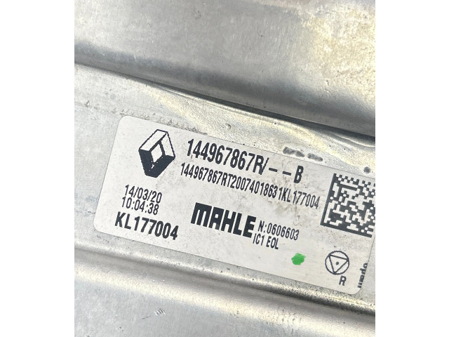 Интеркулер 144967867R, KL177004 Renault Captur II