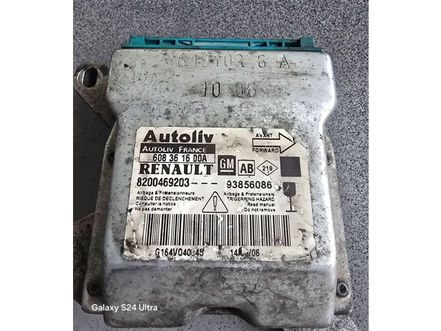Блок подушек безопасности 8200469203, 93856086   Renault Trafic I