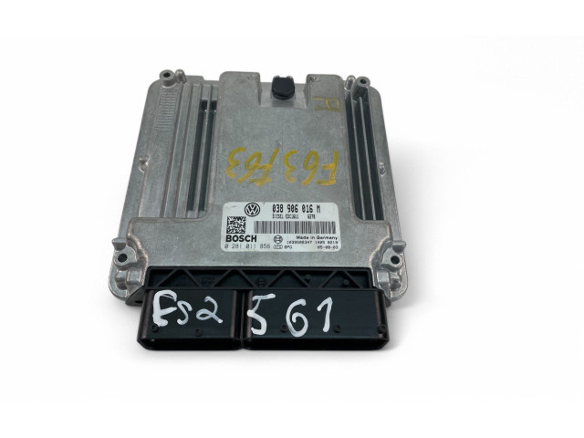 Řídící jednotka 038906016M, 0281011856 Volkswagen Transporter - Caravelle T5 2012