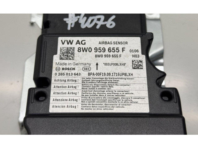 Блок подушек безопасности 8W0959655F, 8W0959655F   Audi A4 Allroad B9