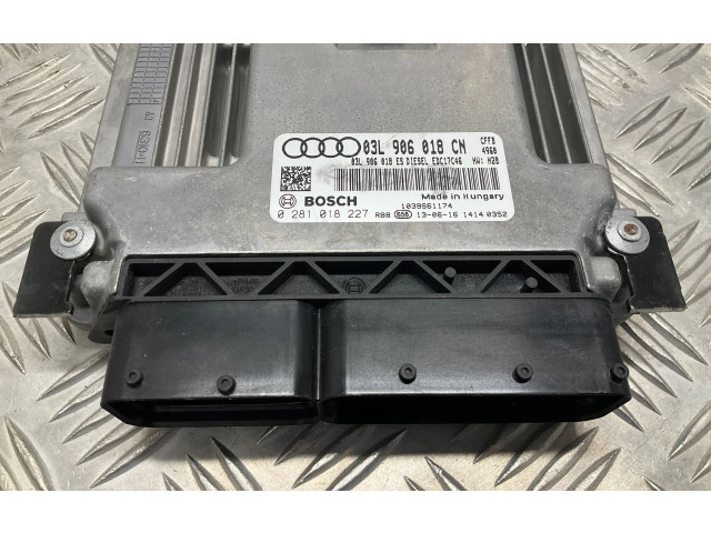 Поршень Блок управления двигателем ECU CFFB 03L906018CN, 03L906018ES Audi Q3 8U