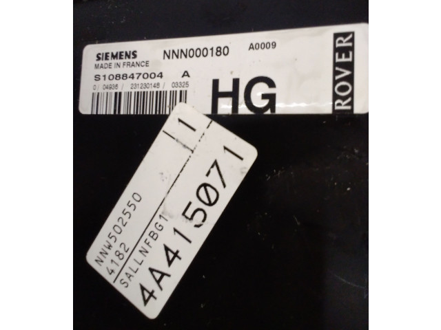 Блок управления двигателя NNN000180, S108847004A   Land Rover Freelander
