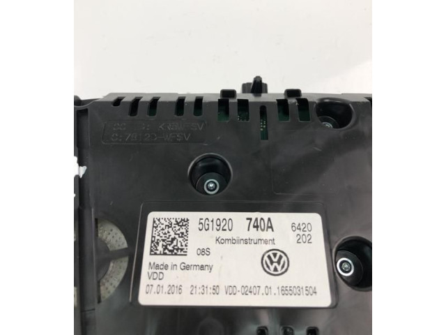 Панель приборов 5G1920740A, NP1937 Volkswagen Golf VII