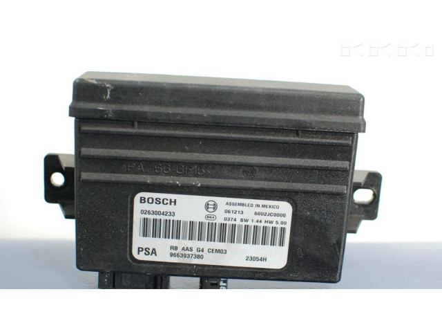 Блок управления парковки