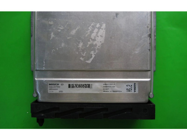 Блок управления двигателем Блок управления 08627757A, 0261207392   Volvo V70