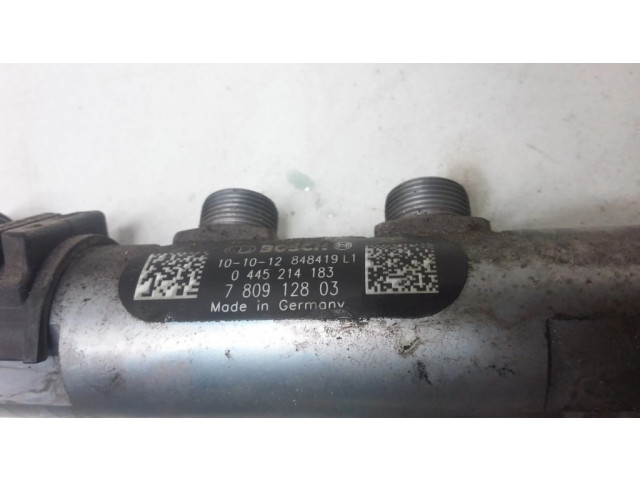 Vstřikovací lišta 7809128, 0445214183 BMW 5 F10 F11 pro naftový motor 2.0 N47D20c