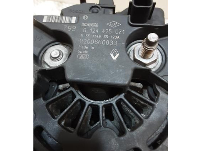 Генератор 8200660033, 0124425071 Dacia Sandero