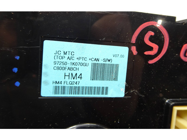 Блок управления климат-контролем 972501K070GU, C800FABCH Hyundai ix20