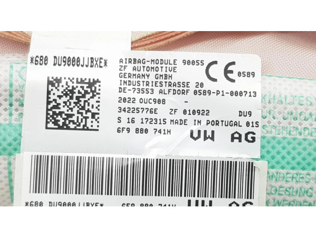 Боковая подушка безопасности 6F9880741H, 6F9880741J Seat Arona