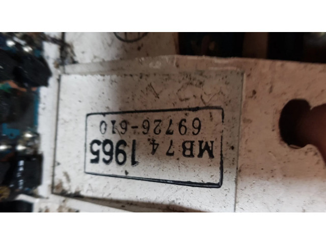 Přístrojová deska Mitsubishi Pajero 1990 MB741965, 69726610