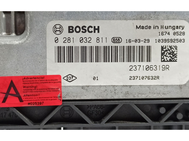 Motorsteuergerät/-modul 237106319R, 237107632R Dacia Logan Pick-Up