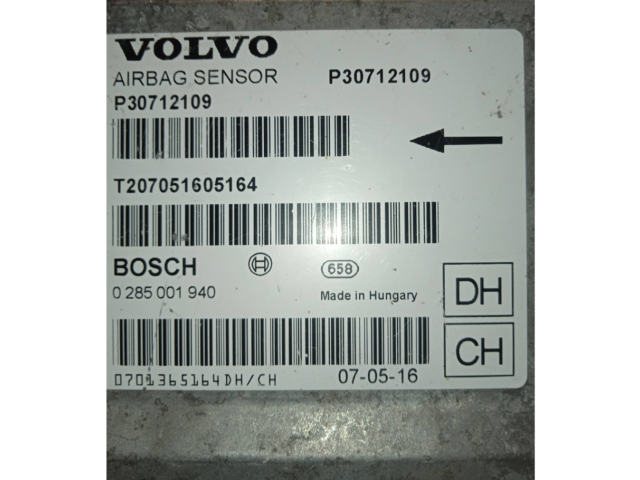 Блок подушек безопасности P30712109, 0285001940 Volvo V70
