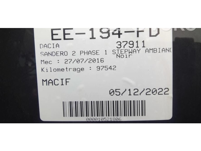 Блок управления климат-контролем 275100056R Dacia Sandero