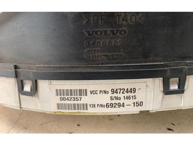 Přístrojová deska Volvo S80 2004 9472449, 9459821