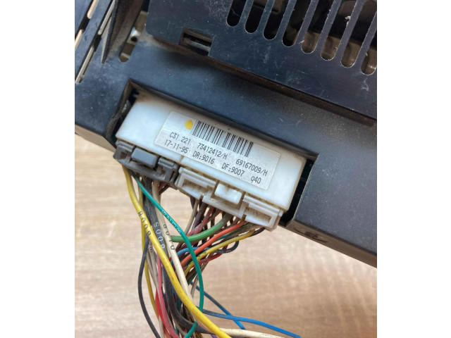 Блок управления климат-контролем 69167009, 73412412   Peugeot 306