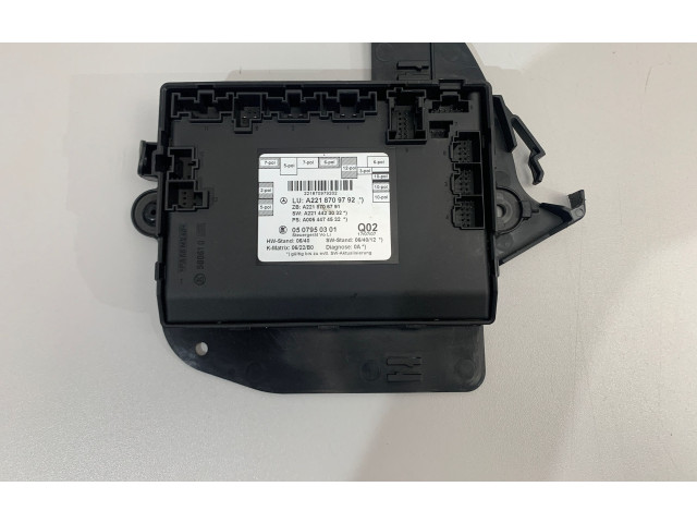 Вентилятор печки A2218709792 Mercedes-Benz S W221