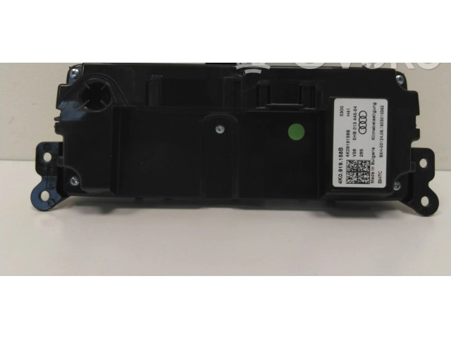 Блок управления кондиционера воздуха / климата/ печки (в салоне) 4K0919158B, 4K0919158BV58    Audi e-tron   