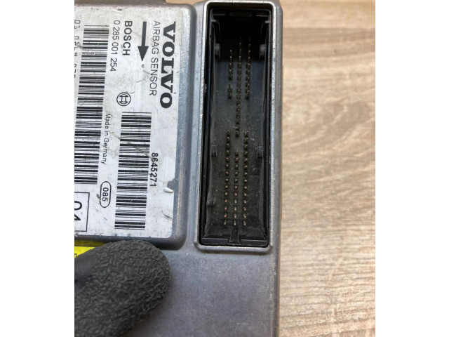 Блок подушек безопасности 8645271, 0285001254   Volvo S60