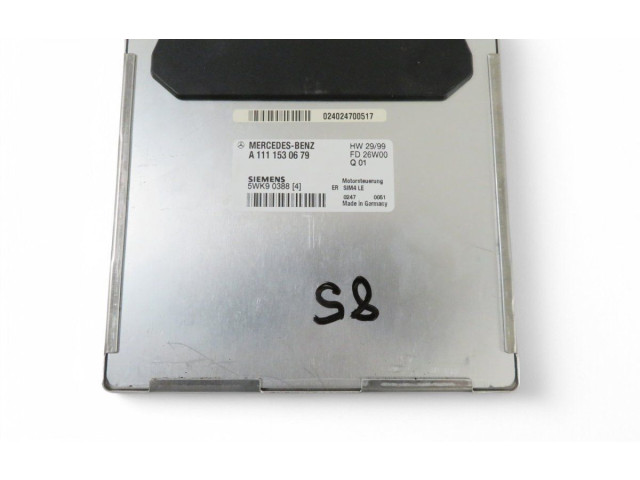 Řídící jednotka A1111530679, A1111530679 Mercedes-Benz C W203 2001