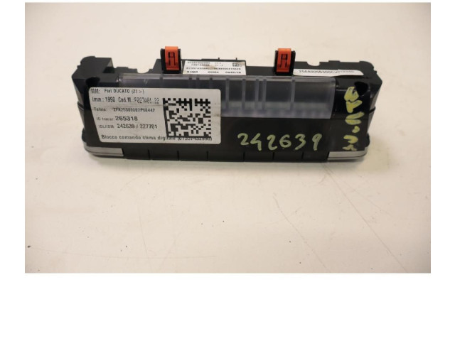 Блок управления климат-контролем 07357432990   Fiat Ducato