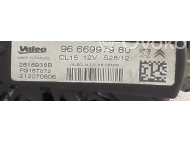 Генератор 9666997980   Citroen DS4      