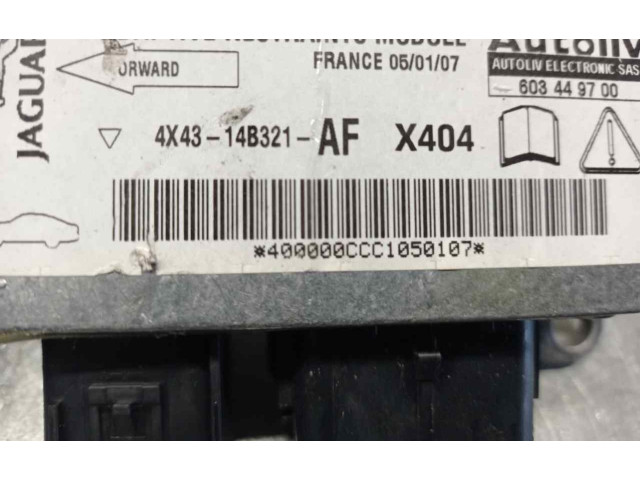 Блок подушек безопасности 4X4314B321AF, 603449700 Jaguar X-Type
